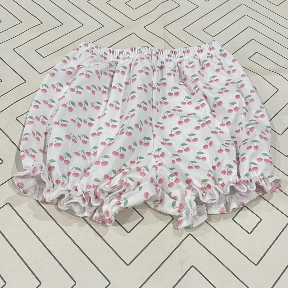 James & Lottie Cherry Print Shorts - Picture 3 of 8